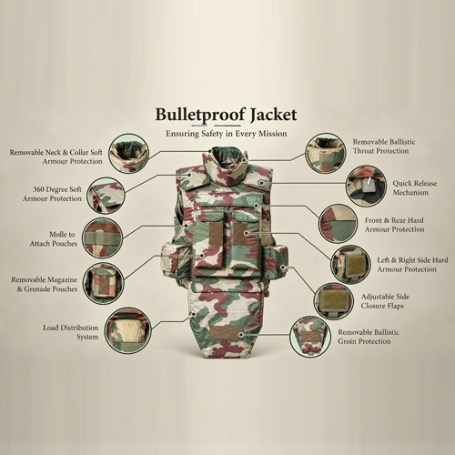 Bullet-Proof Jacket - Nij Level Iii